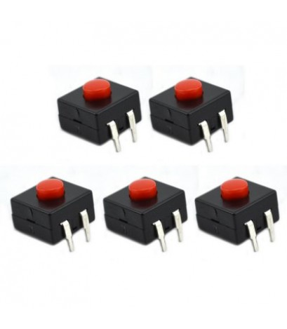 5Pcs DIY DC 12V 0.1A Tact Switches for Electronic Components