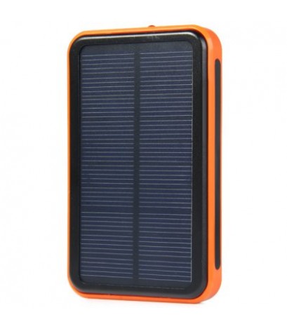 Solar Energy Powered 48000mAh External Battery Charger Dual USB Interface Mobile Power Bank