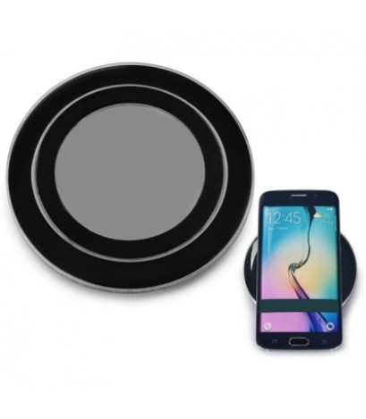 A1 Portable Qi Wireless Charger Wireless Transmitter Pad with Roundness Design