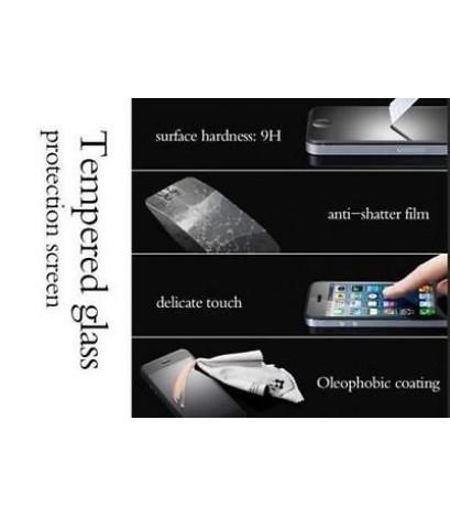 2PCS/lot For Apple Iphone 4/4S 0.3mm 9H Explosion-proof  Tempered Glass Screen Protector