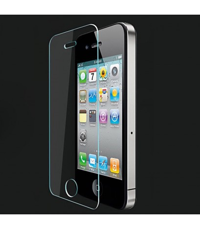 5PCS/lot Explosion-proof Tempered Glass For Apple Iphone 4/4S Thin 0.3mm 9hTempered Glass Screen Protector