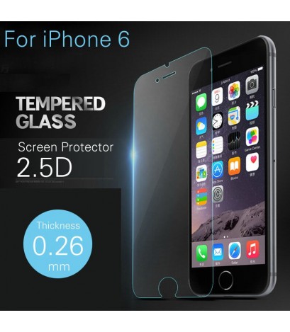 2pcs/lot 9H Hardness Premium Tempered Glass Screen Protector for iPhone 6 6s Toughened explosion proof film For iPhone 6 6s 4.7inch