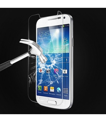 1 Pcs/Lot Top Quality Premium Anti Shatter Tempered Glass Film For samsung galaxy S4 mini i9190  Screen Protector