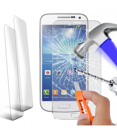 50pcs/lot 0.26mm 9H Explosion-proof Tempered Glass film For Samsung Galaxy S4 mini i9190 Anti Shatter Protective Film