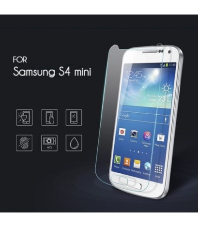 50pcs/lot 0.26mm 9H Explosion-proof Tempered Glass film For Samsung Galaxy S4 mini i9190 Anti Shatter Protective Film