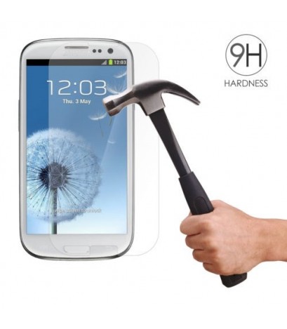 Front 0.3mm 9H 2.5D Explosion-proof Premium Tempered Glass Screen Protector for For Samsung S3 Protective Film