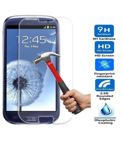 5PCS/lot 9H 2.5D Tempered Glass Screen Protector for Samsung Galaxy S3 i9300 i9305 LCD Screen Protective Film